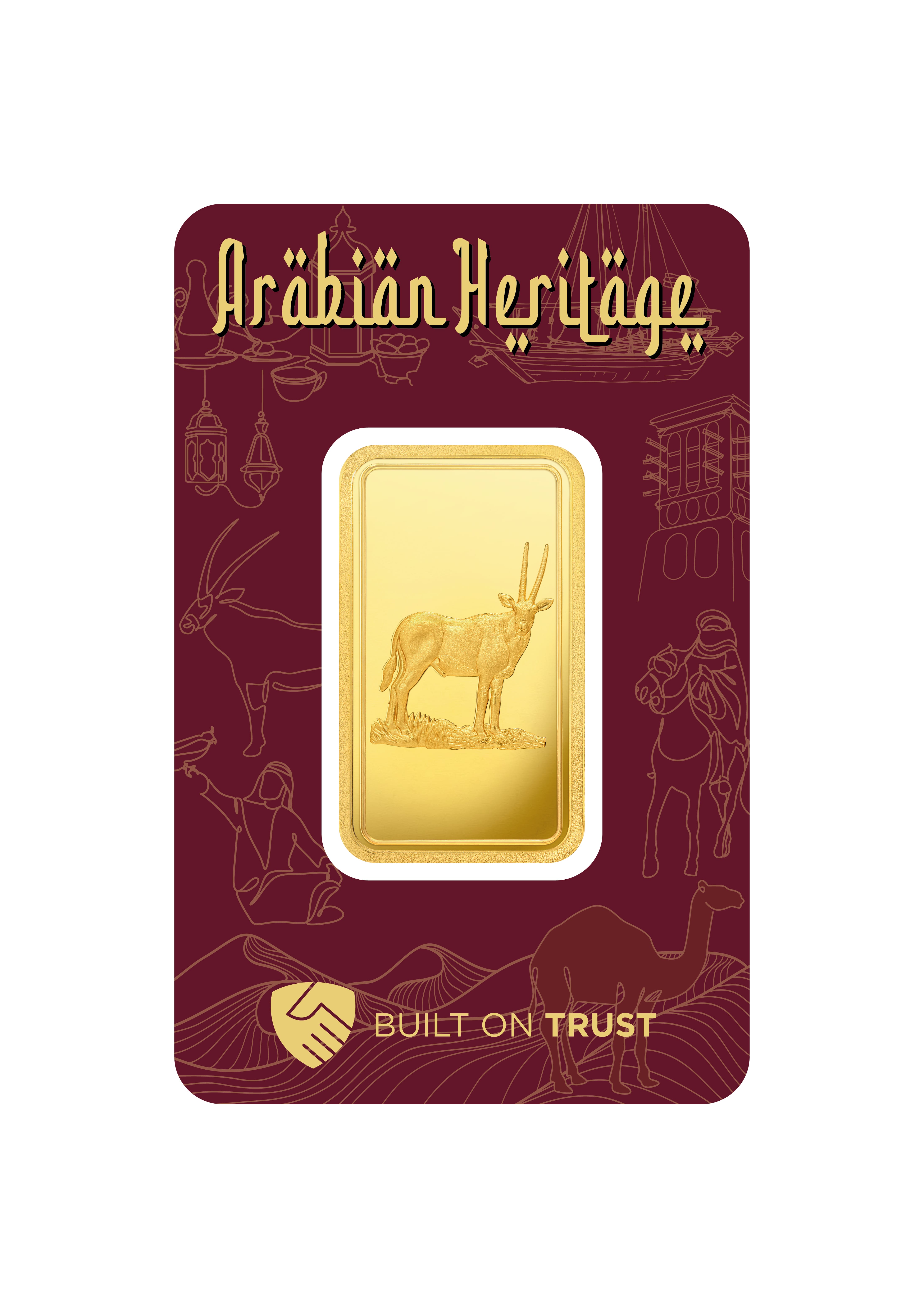 The Arabian Oryx –  1 Ounce