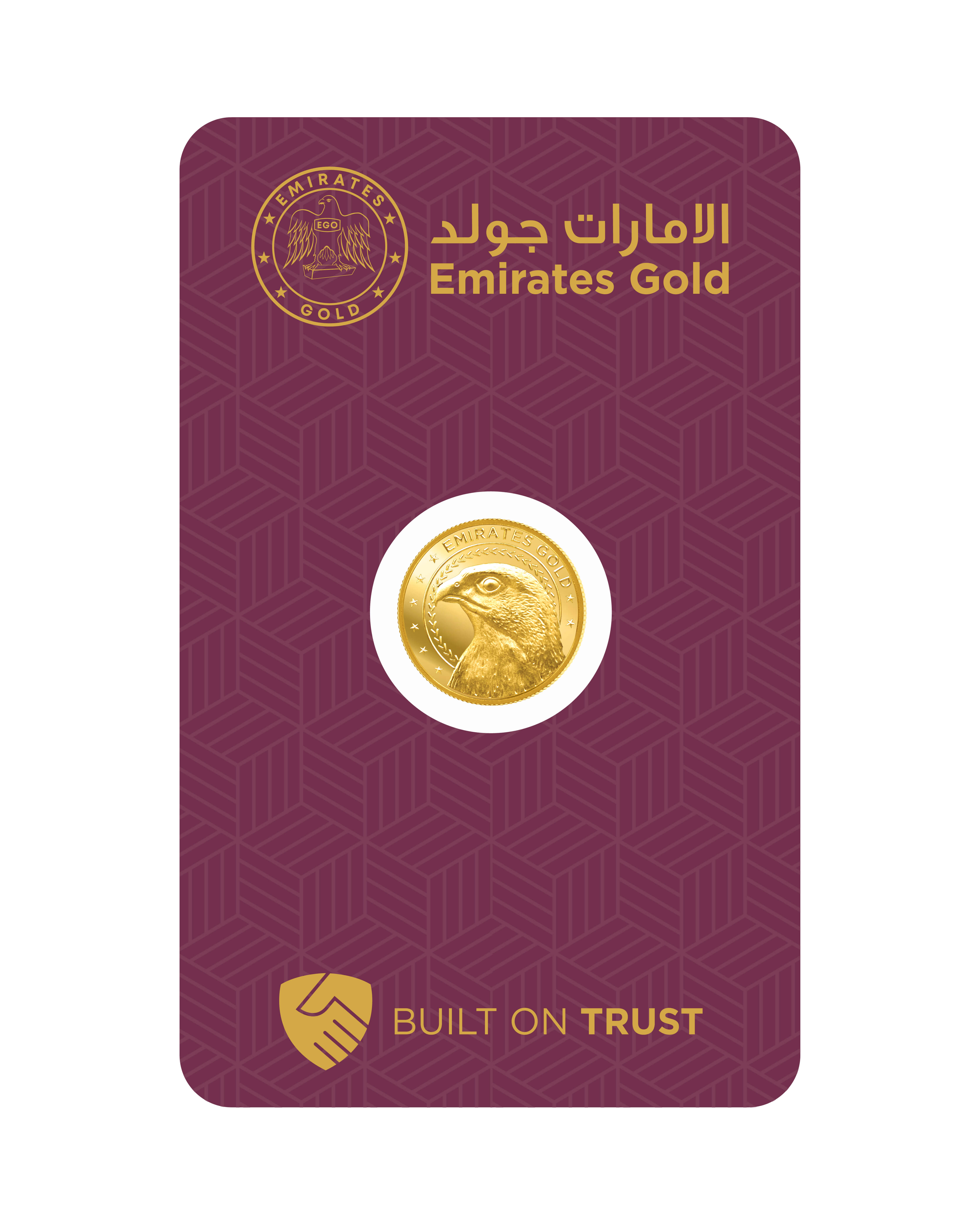 Falcon Gold Coin - 2.5g